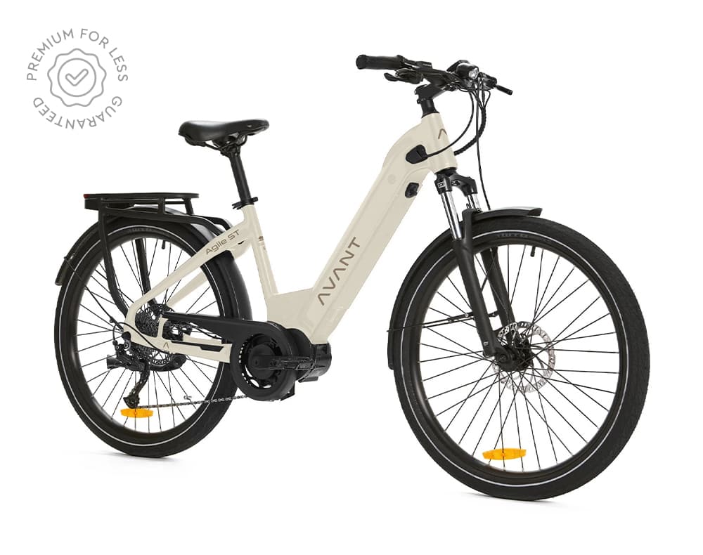 Avant Agile - Commuter E-Bike - 120Nm Mid Drive Motor | Coconut Latte